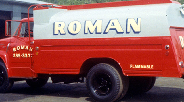 Roman Oil Truck